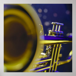 Póster Trumpet Close-Up 3