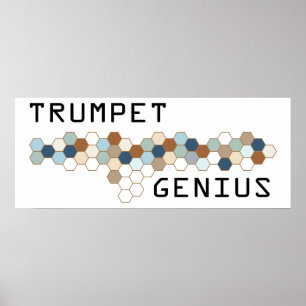 Póster Trumpet Genius
