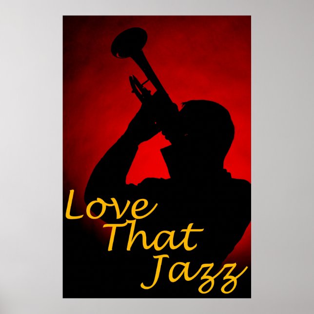 Póster Trumpet "Love That Jazz" Poster (Frente)