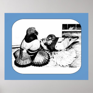 Póster Trumpeteros ingleses