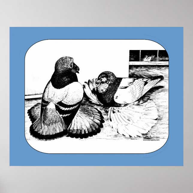 Póster Trumpeteros ingleses (Frente)