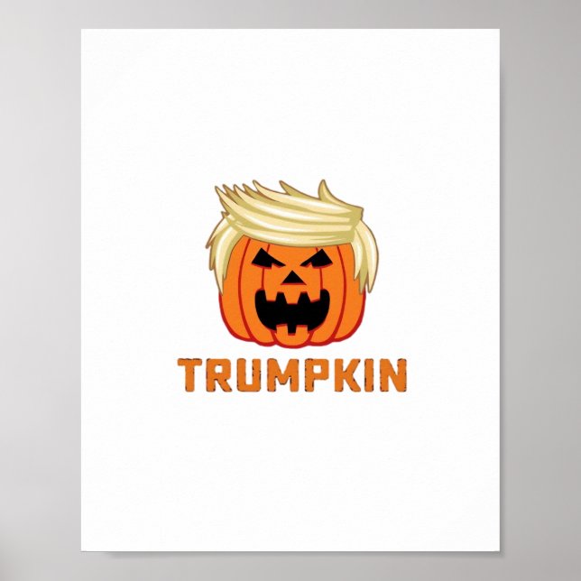 Póster Trumpkin - Divertido lema paródico (Frente)