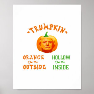 Póster Trumpkin Funny Halloween Classic