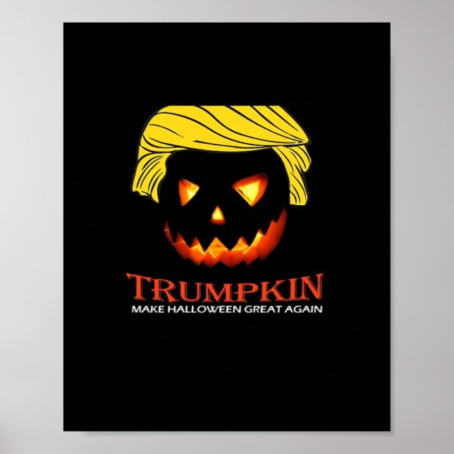 Póster Trumpkin hace que Halloween sea grande de nuevo cl (Frente)