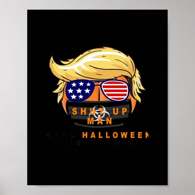 Póster Trumpkin hace que Halloween sea grande de nuevo re (Frente)