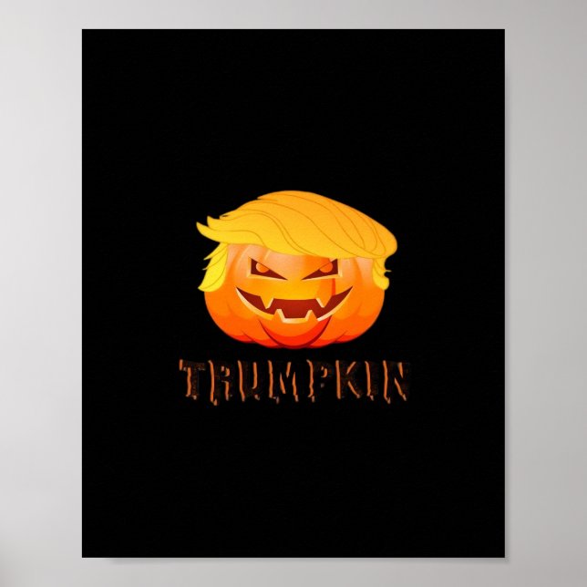 Póster Trumpkin Halloween Classic (Frente)