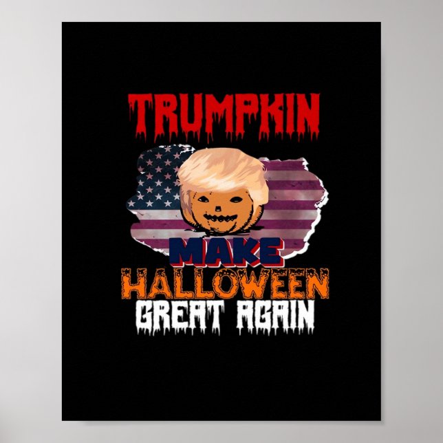 Póster Trumpkin Halloween Classic (Frente)