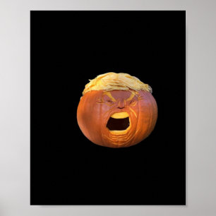 Póster Trumpkin - Halloween divertido