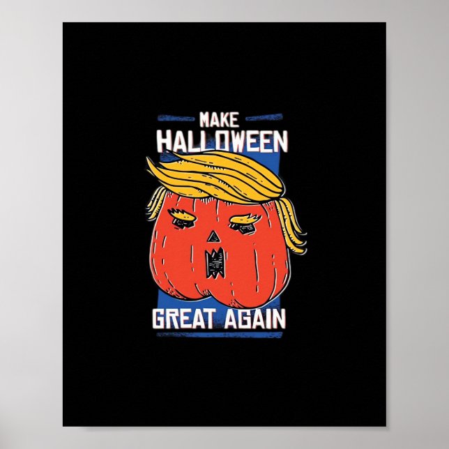 Póster Trumpkin Halloween Pupmkin Classic (Frente)