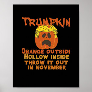 Póster Trumpkin interior Tira hacia fuera Noviembre clási