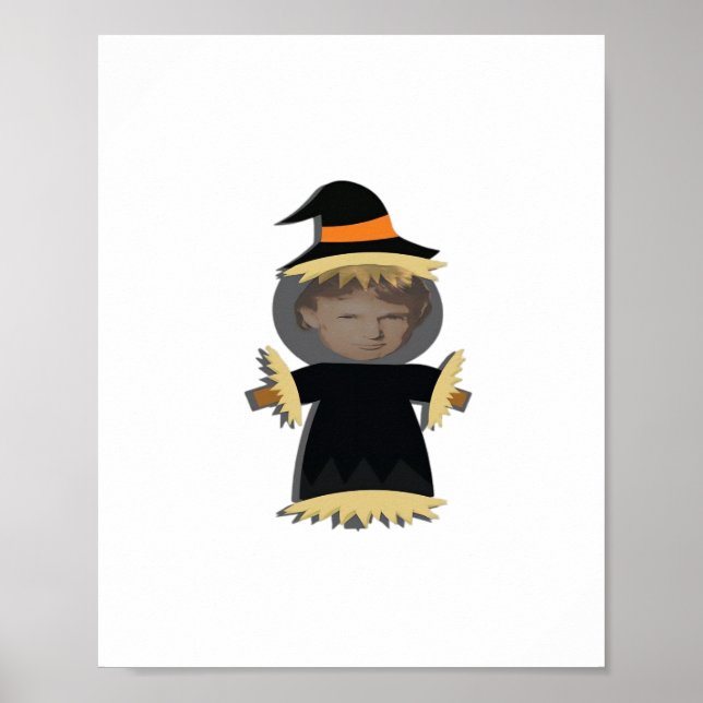 Póster Trumpkin: mejor disfraz de Halloween (Frente)