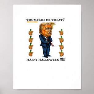 Póster Trumpkin O Trate Clásico