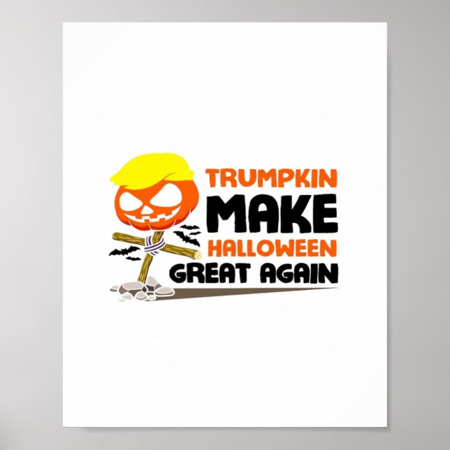 Póster Trumpkin Pumpkin Halloween Classic (Frente)