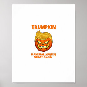 Póster Trumpkin Usa Vuelve A Hacer Que Halloween Sea Gran