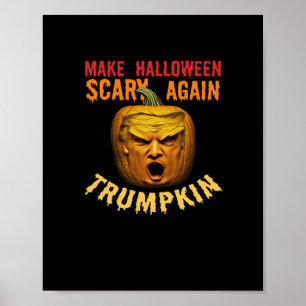 Póster Trumpkin vuelve a asustar a Halloween - Funny Dona