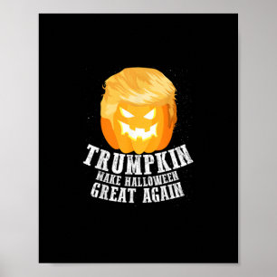 Póster Trumpkin vuelve a hacer de Halloween un gran disfr