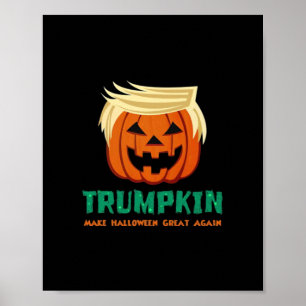 Póster Trumpkin vuelve a hacer de Halloween una cita impo