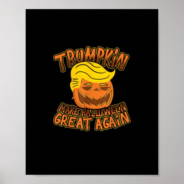 Póster Trumpkin vuelve a hacer de Halloween una gran nove (Frente)