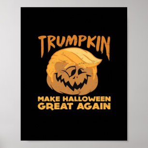 Póster Trumpkin vuelve a hacer grande a Halloween