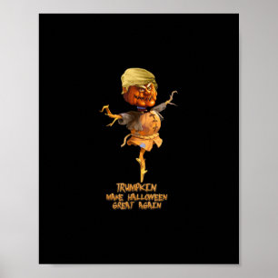 Póster Trumpkin vuelve a hacer grande a Halloween