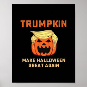 Póster Trumpkin vuelve a hacer grande a Halloween - Bomba