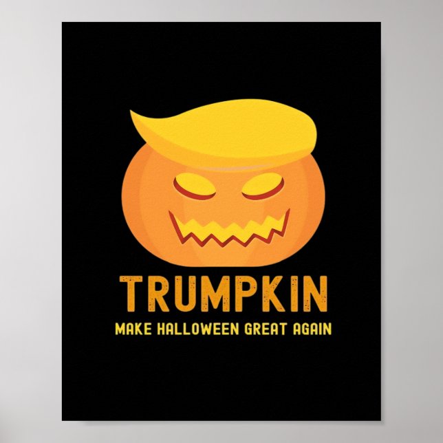Póster Trumpkin vuelve a hacer grande a Halloween - Parod (Frente)