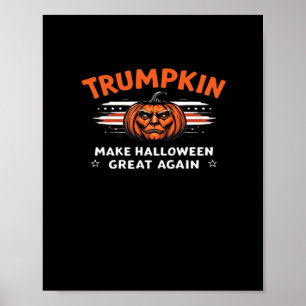 Póster Trumpkin vuelve a hacer que Halloween sea grande
