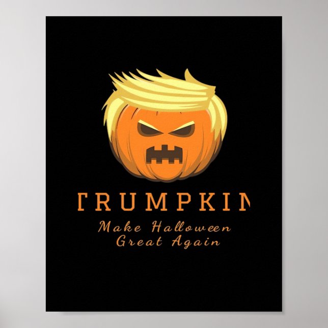 Póster Trumpkin vuelve a hacer que Halloween sea grande - (Frente)
