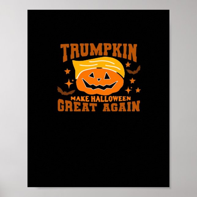 Póster Trumpkin vuelve a hacer que Halloween sea grande - (Frente)