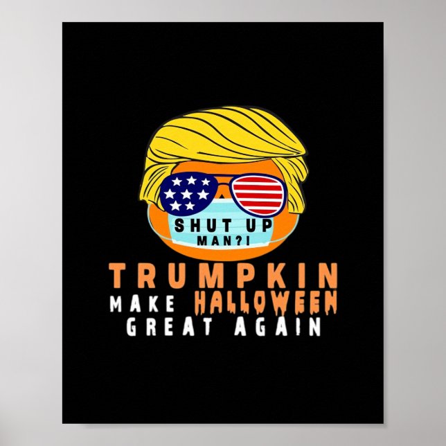 Póster Trumpkin vuelve a hacer que Halloween sea grande d (Frente)