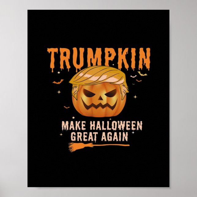 Póster Trumpkin vuelve a hacer que Halloween sea grande p (Frente)