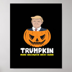 Póster Trumpkin vuelve a hacer que Halloween sea un gran 