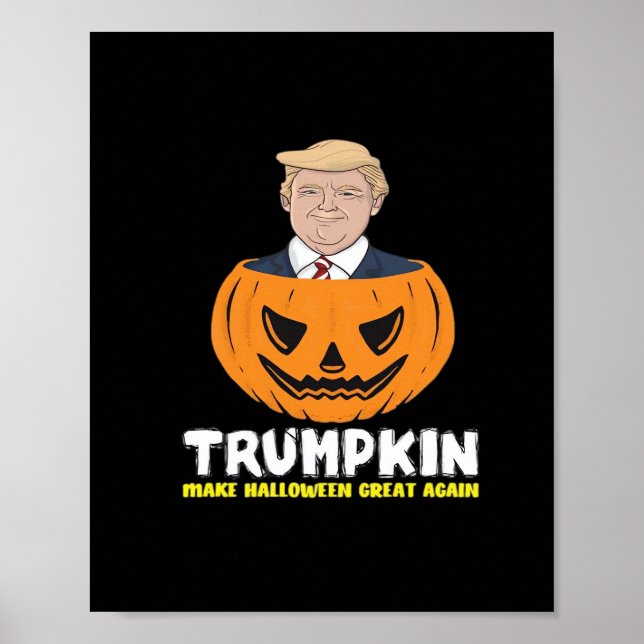 Póster Trumpkin vuelve a hacer que Halloween sea un gran  (Frente)