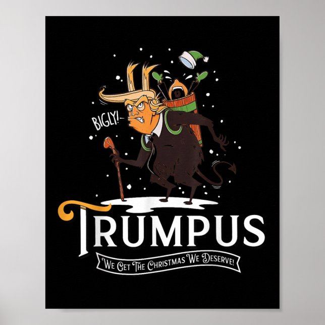 Póster Trumpus Conseguimos Los Navidades Que Merecemos Tr (Frente)