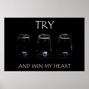 Póster Try and win my heart