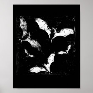 Póster Ts Vampire Horror Spookan Art Halloween Gótico Alt