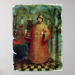 Póster Tsar Ivan Alexeevich V
