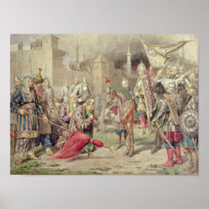 Póster Tsar Ivan IV Vasilyevich el terrible