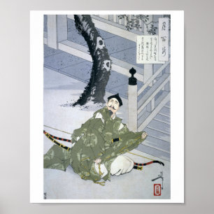 Póster Tsukioka Yooshi - Cien aspectos de la luna