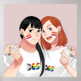 Póster Tsukuritai Onna a Tabetai Onna | Orgullo