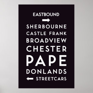 Póster TTC - Poster de Estaciones Orientadas al Este