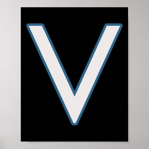 Póster Ttlefield V Letter Games Funny Gaming Video Game A