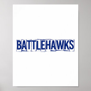 Póster Ttlehawks St. Louis Fútbol Grilla Kakaw 2 