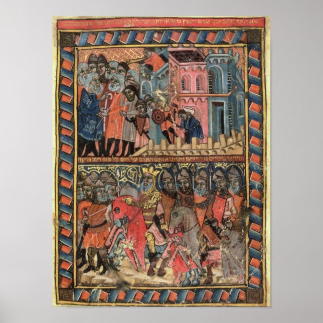 Póster TtoB Los israelíes abandonan Egipto (Frente)