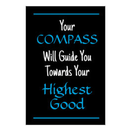 Póster "Tu COMPASS Te Guiará..." Frase