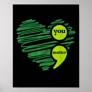 Póster Tú Conciencia sobre Salud Mental Inspirador