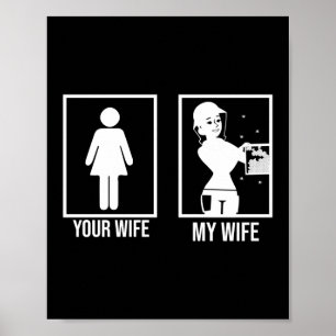 Póster Tu Esposa Mi Esposa Abeja