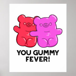 Póster Tu Fiebre Fever Candy Pun