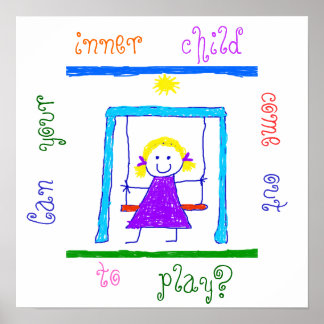 Póster ¿Tu Hijo Interior Puede Salir A Jugar?