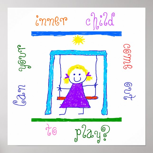 Póster ¿Tu Hijo Interior Puede Salir A Jugar? (Frente)